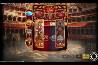 Cash Maximus Battle Arena Bonus Game
