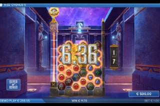 Cygnus 5 Free Spins Bonus Win