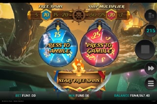 Kraken's Cove Bnus Pick Gamble Feature