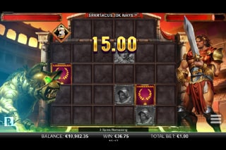 Spartacus 10K Ways Bonus Feature