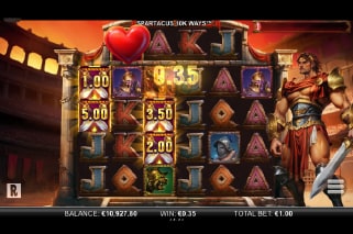 Spartacus 10K Ways Free Spins Bonus