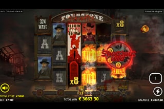 Tombstone Slaughter Free Spins Bonus