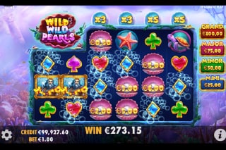 Wild Wild Pearls Free Spins Bonus Game