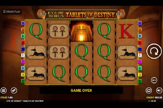 Eye of Horus Tablets of Destiny Mobile Slot Game