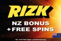 Rizk New Zealand Casino Bonus with Free Spins + Wheel of Rizk Spin