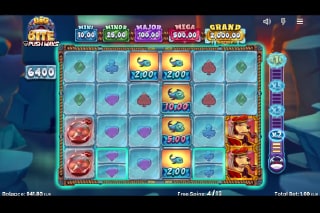 Big Bite Push Ways Free Spins Bonus
