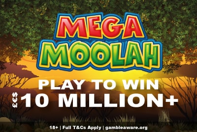 10 Million Mega Moolah Jackpot - Play To Win