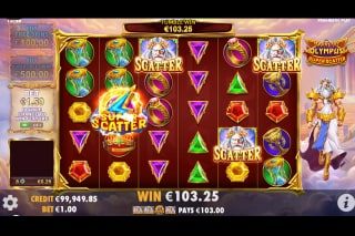 Gates of Olympus Super Scatter Free Spin Win
