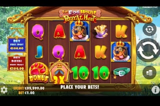 The Dog House Royal Hunt Mobile Slot Game