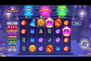 3 Magic Pots Mobile Slot Game