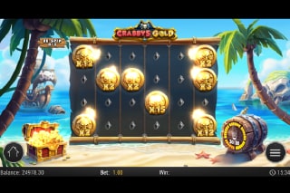 Crabbys Gold Hold'n Spin Bonus Feature