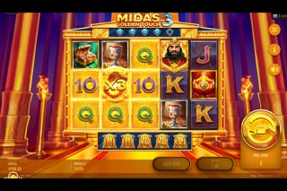 Midas Golden Touch 3 Free Spins Multiplier
