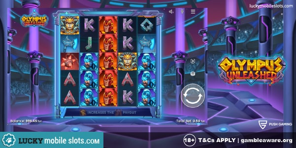 Push Gaming Olympus Unleashed Slot Preview