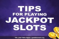 Tips For Playing Jackpot Slots