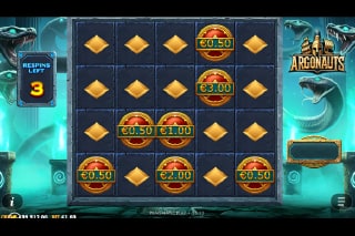 Argonauts Respins Bonus Feature