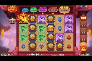 Fire Pig Push Ways Free Spins Bonus