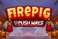 Fire Pig Push Ways Slot Logo