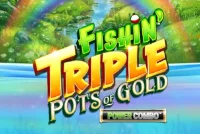 Fishin Triple Pots of Gold Power Combo Slot Logo