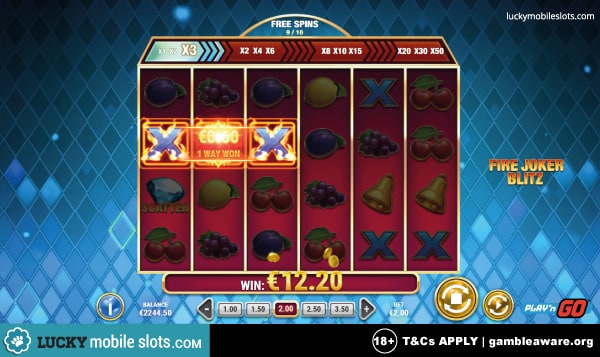 Play'n GO Fire Joker Blitz Free Spins Bonus Preview