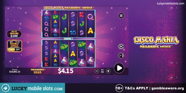 Skywind Disco Mania Megaways Merge Slot Game