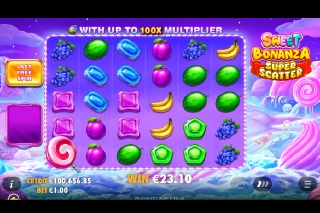 Sweet Bonanza Super Scatter Free Spins Bonus
