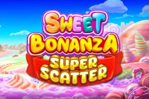 Sweet Bonanza Super Scatter Slot Logo