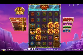 10 Cash Bisons Slot Expanded Reels