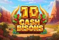 10 Cash Bisons Slot Logo