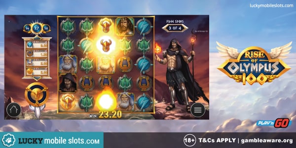 Rise of Olympus 100 Slot Game (Free Spins Bonus)