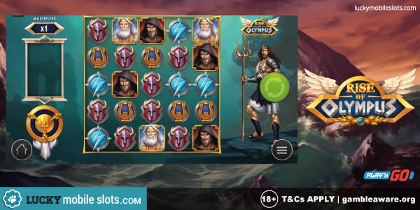 Original Play'n GO Rise of Olympus Slot Machine