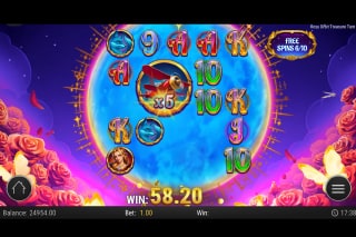 Rosy Orbit Treasure Turn Cascading Win