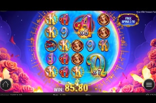 Rosy Orbit Treasure Turn Free Spins Bonus