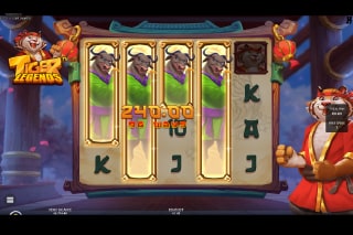 Tiger Legends Free Spins Bonus Game