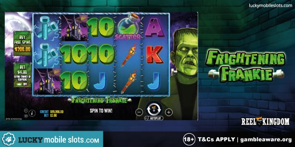 Frightening Frankie New Slot Release