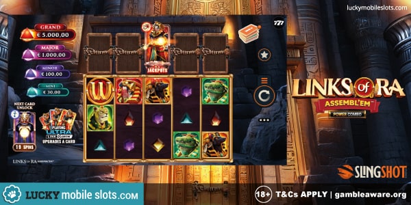 Links of Ra ASSEMBL'EM Power Combo Slot New Slot Release