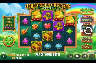 Wild Wild Riches Returns Mobile Slot Game
