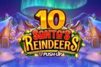 10 Santa's Reindeers Slot Logo