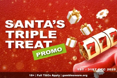 Get Your Santa's Triple Treat Free Spins at Funky Jackpot Casino