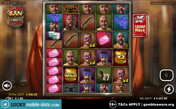 San Quentin 2 Deathrow Green Mile Free Spins Bonus