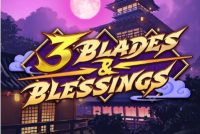 3 Blades & Blessings Slot Logo