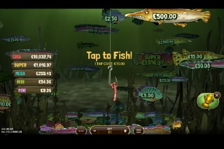 Rabid Randy Gone Fishing Tap To Fish Bonus