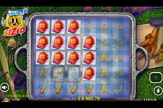 Supersized Free Spins Bonus Win