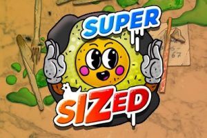 Supersized Slot Logo