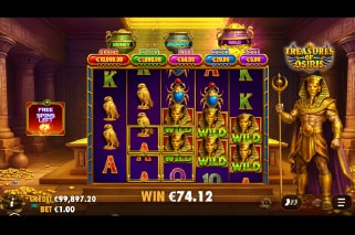 Treasures Of Osiris Free Spins Wilds