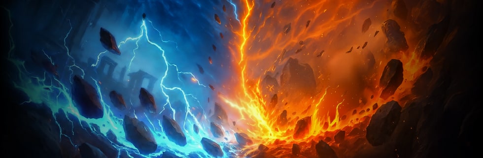 Zeus vs Hades – Gods of War 250