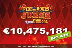 Fire and Roses Joker King Millions Big Win