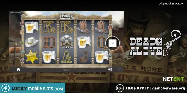 Dead or Alive Slot Game by NetEnt