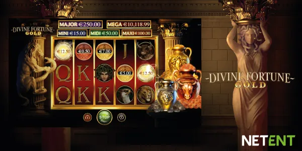 NetEnt Divine Fortune Gold Slot Game