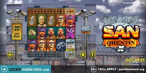 San Quentin xWays Slot Game