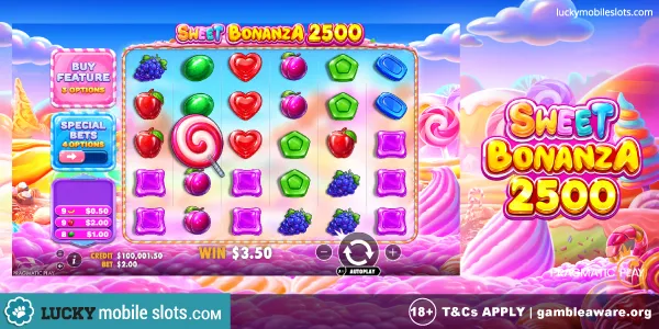 Sweet Bonanza 2500 New Slot Release